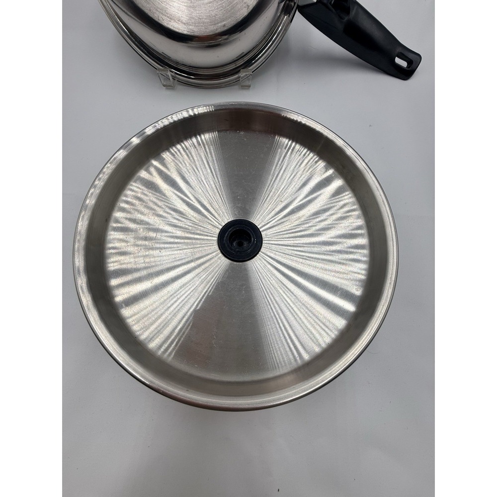 2 pc Flavorite Thermium Multi-Plex Stainless Steel Temp Tone 8.5" Skillet‎ - Picture 8 of 15